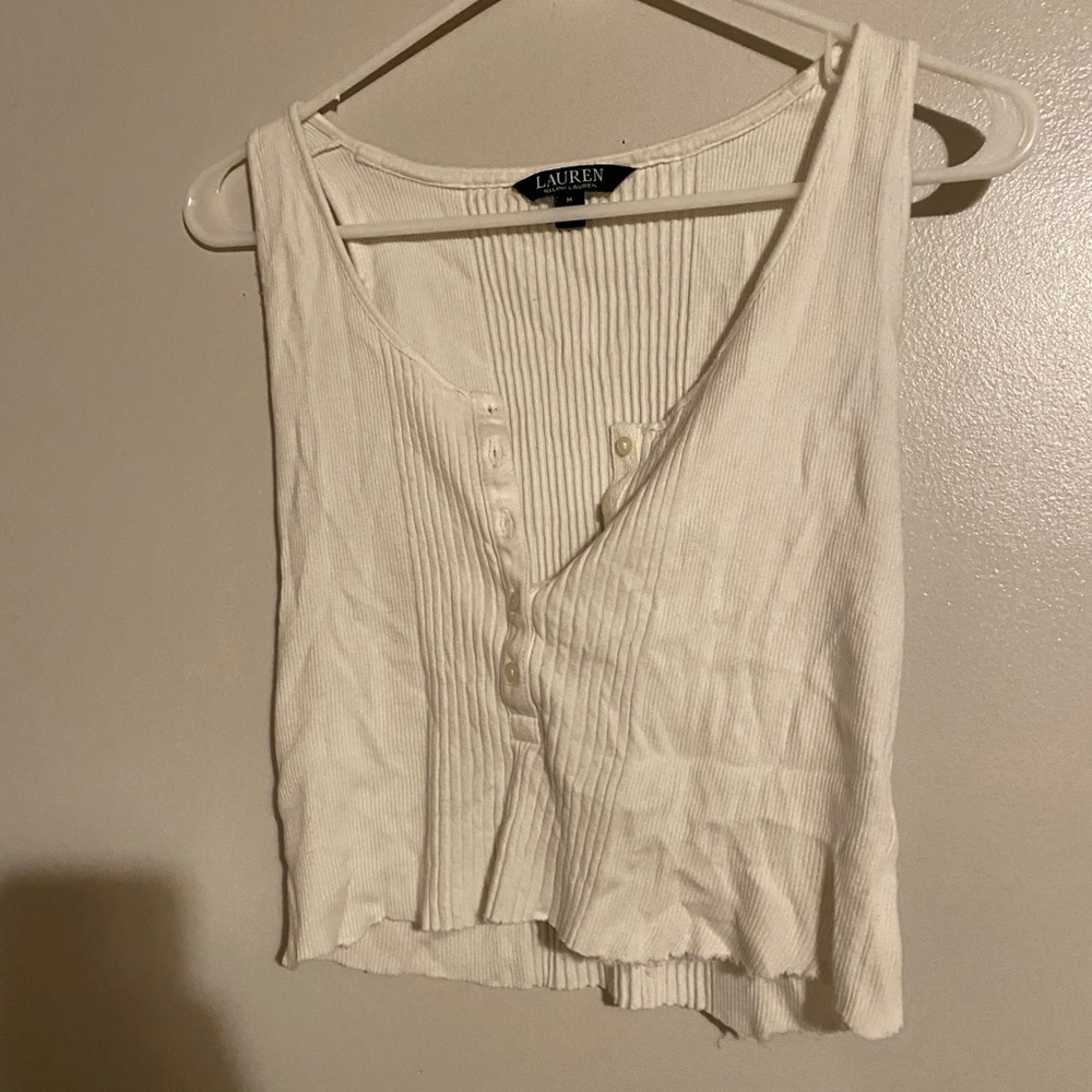 cropped vintage tank